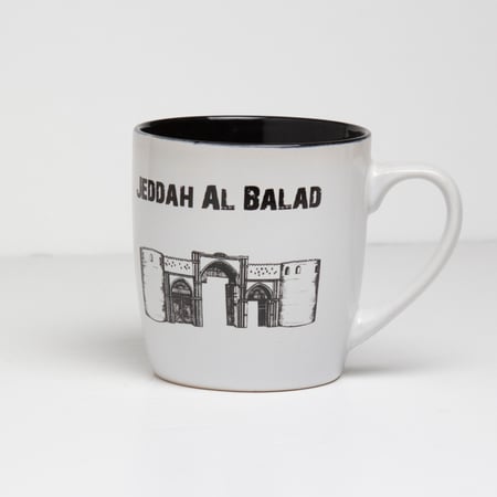 كوب  خزفى باب مكة حجم كبير