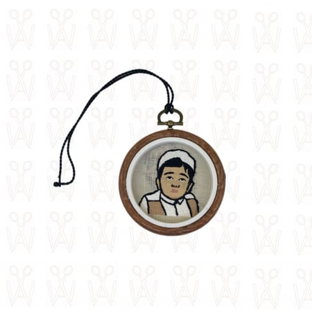 6 تعليقات سيارة تطريز كرتوني