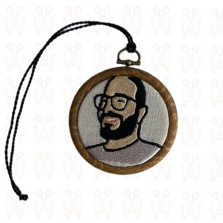 6 تعليقات سيارة تطريز كرتوني