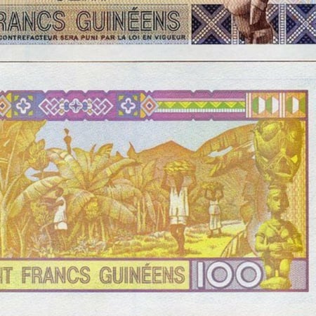 غينيا فئة 100 فرنك أنسر