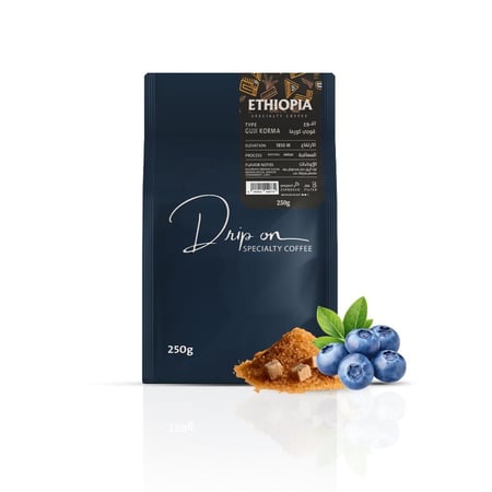 حبوب قهوة مختصة اثيوبيا | قوجي كورما 250 جرام