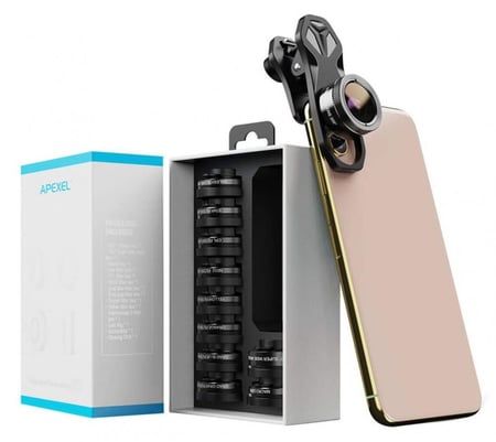 عدسات وفلتر للجوال 11 في 1 يونيفرسال