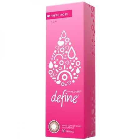 عدسات جونسون فريش روز اليومية Define Fresh Rose