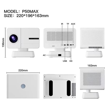 بروجكتر p50 max 4K
