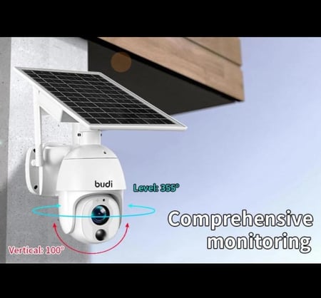 كاميرا الطاقة الشمسيه المطوره 10 زوم