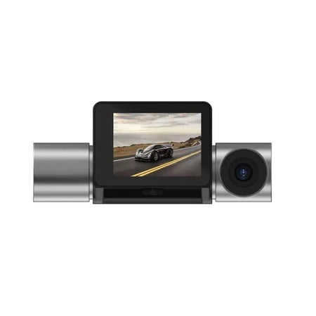 داش كام سيارة ثلاث كاميرات أمامي وخلفيه وداخلية 4K