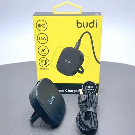 شاحن لاسلكي ماركة Budi