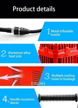 منفاخ هواء 2 مكبس سعة 300 لتر