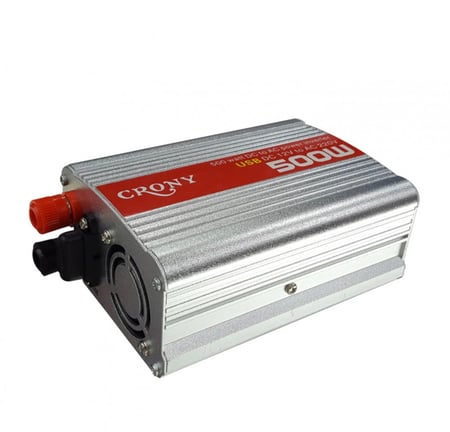 محول طاقة السيارة كروني 500 وات DC12V إلى AC 220V العا