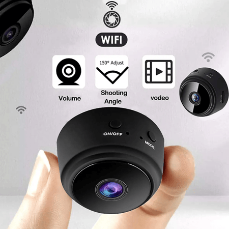 كاميرا المراقبة الخفية المغناطيسية A9 WiFi Mini Security Camera بدقة HD 1080P