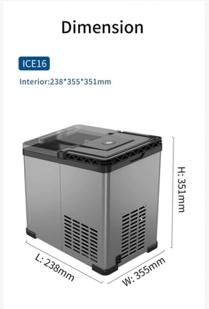 ألة صنع الثلج كروني