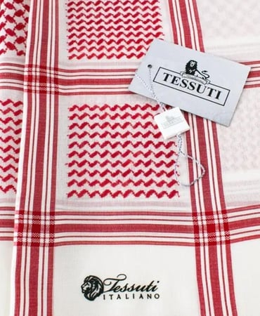 شماغ تيسوتي STSM1 احمر الايطالي