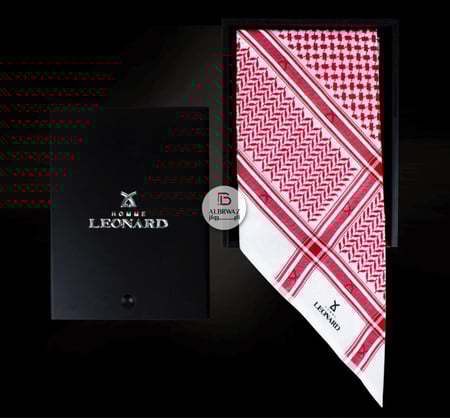 شماغ هوم ليونارد أحمر ليمتد