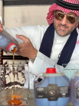 8 كيلو عسل سدر طبيعي 100% (قطفة جديدة درجة اولى) + عبوة عسل باور هدية