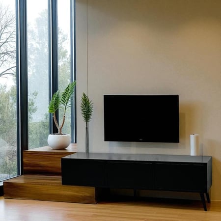 طاولة بلازما بتصميم عصري وأنيق