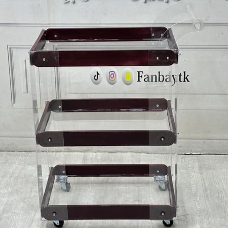 عربة تقديم اكرلك انيقة