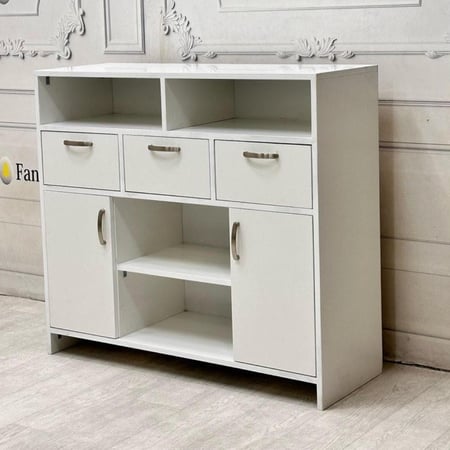 ركن قهوة كلاسيك ابيض