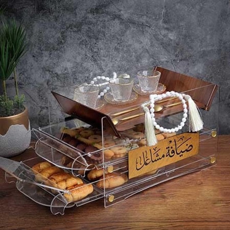 سلة درجين ورف علوي