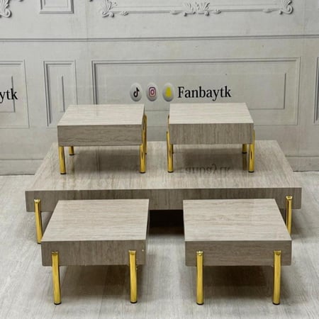 طقم طاولات ضيافة ارضي