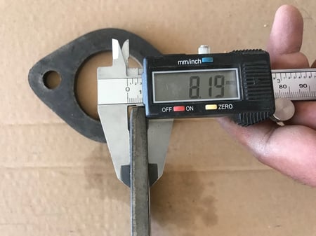 فلنجات كنداسه سمك 8 ملم 2/2.5/3 انش