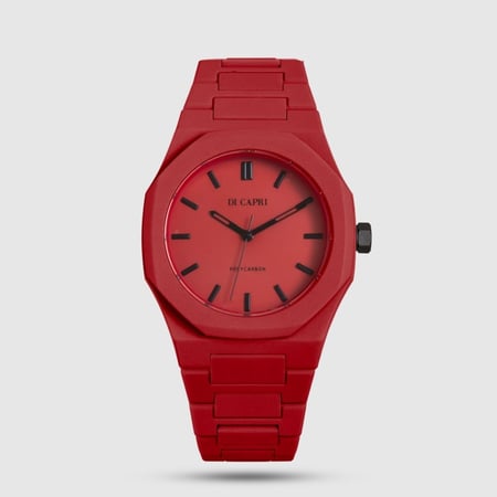 ساعه رجالي حمراء