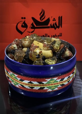 بخور مستكه لبان ذكر جاوي عود مسك 150 غرام