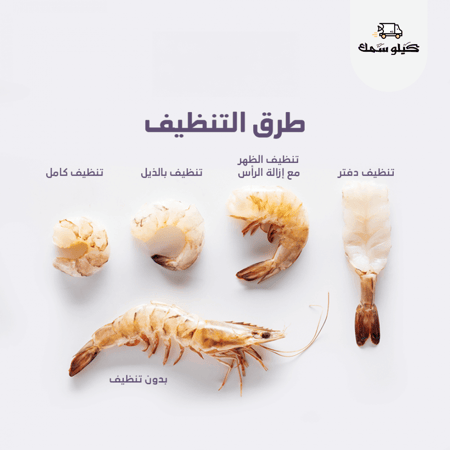 روبيان كبير بلدي طازج – توصيل سريع للرياض والشرقية