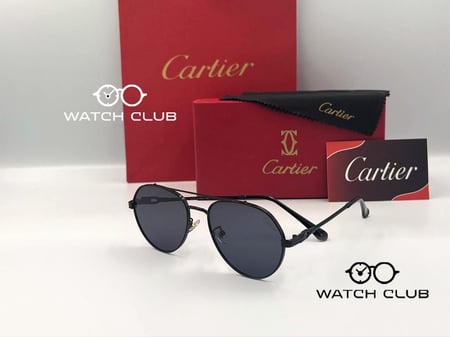 نظارة كارتير اسود اطار معين