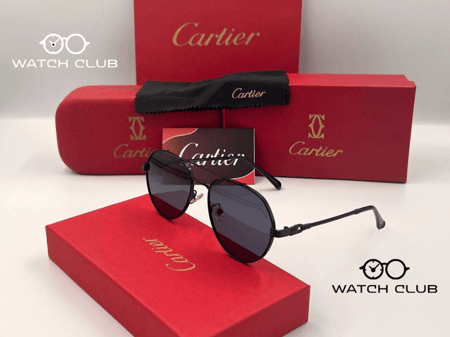 نظارة كارتير اسود اطار معين