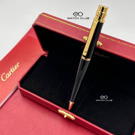 قلم ماركة كارتير اسود ذهبي
