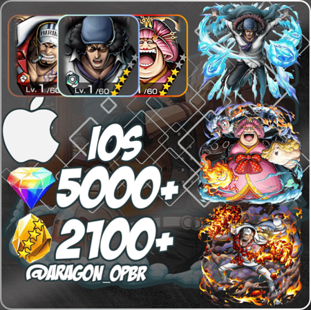 حساب اوكيجي+بيق مام+اكاينو / +5000 / +2100 / للأيفون فقط