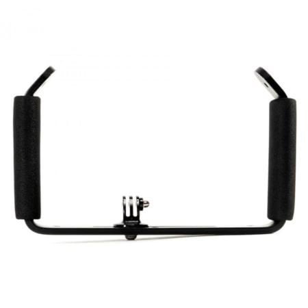 فلب مقبض مزدوج وصينية مع محول ثلاثي القوائم لكاميرا قوبرو Flip Double Handle and Tray with Tripod Adapter for GoPro