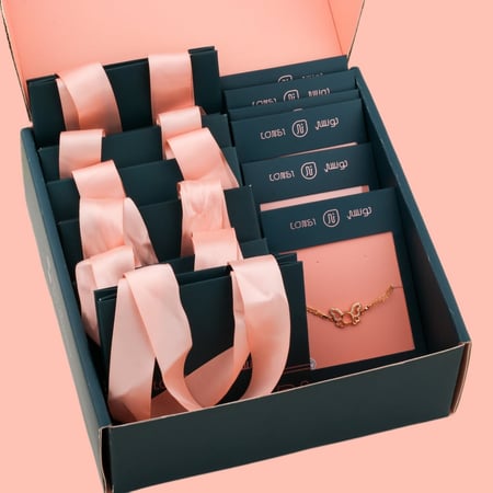 بوكس توزيعات اساور 6 قطع