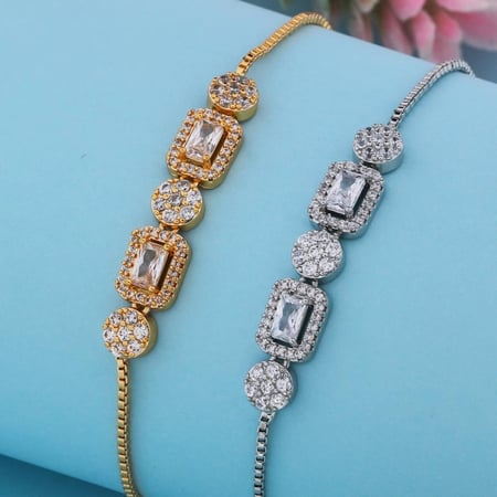 اسوارة زركون أنيقة سحب