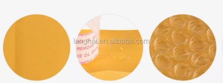 اكياس شحن فقاعات اصفر