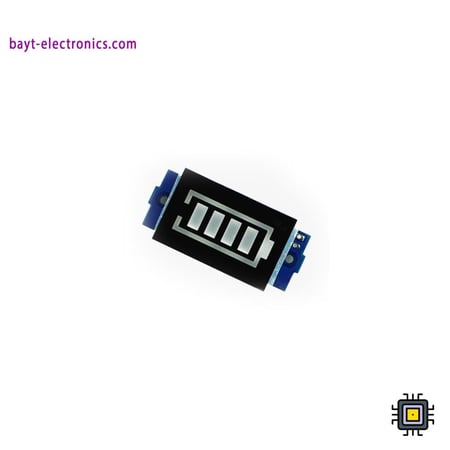 مؤشر سعة بطارية ليثيوم 18650 – 1S Li-Po Lithium Battery Capacity Indicator