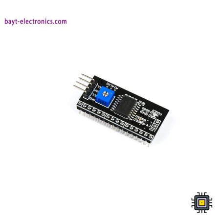وحدة تواصل I2C لتحكم بشاشات LCD مع المتحكمات الدقيقة- PCF8574