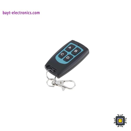 ريموت لاسلكي 433MHz بتشفير ABCD