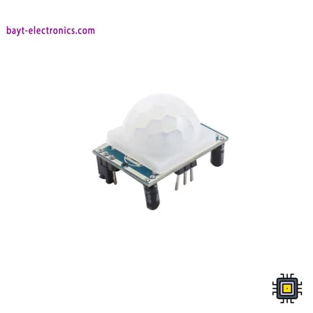 وحدة استشعار الحركة HC-SR501 – حساس PIR بالأشعة تحت الحمراء (أزرق)