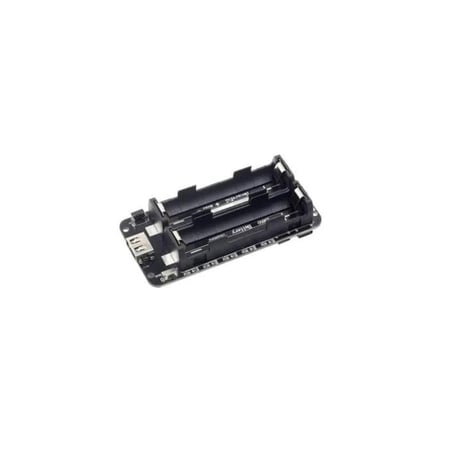حامل بطاريتين 18650 – درع طاقة متنقلة V8 بخرج 5V/3A و 3.3V/1A