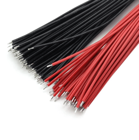 حزمة أسلاك صلبة 10 سم – 10 قطع (SOLID Wires)