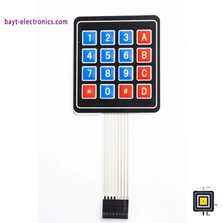 لوحة مفاتيح رقمية 4×4 | KEYPAD - كيباد