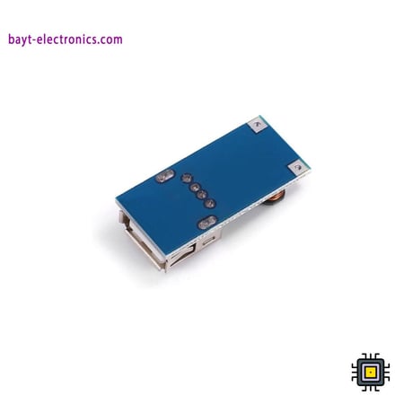وحدة رفع الجهد DC-DC (Boost Converter) – من 0.9V إلى 5V مع منفذ USB