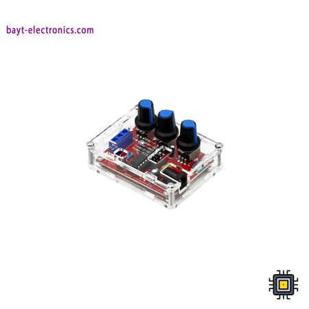 صندوق أكريليك شفاف لـ XR2206 – غلاف حماية لوحدة مولد الإشارات عالية الدقة