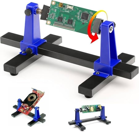 حامل لوحات الدوائر المطبوعة PCB قابل للتعديل – أداة تثبيت للحام و الصيانة