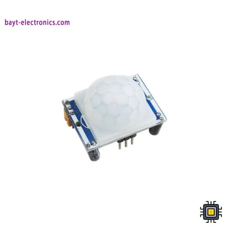 وحدة استشعار الحركة HC-SR501 – حساس PIR بالأشعة تحت الحمراء (أزرق)