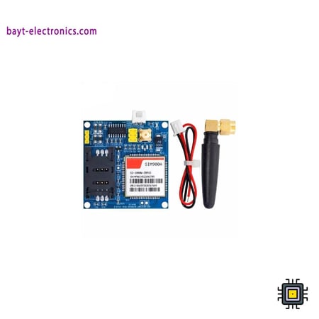 وحدة اتصال GSM/GPRS لاسلكية SIM900A V4.0 مع هوائي