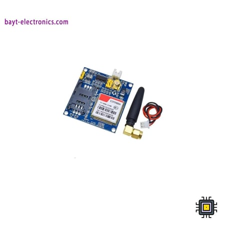 وحدة اتصال GSM/GPRS لاسلكية SIM900A V4.0 مع هوائي