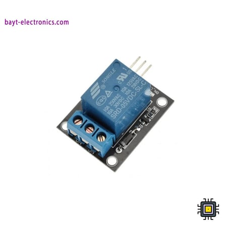 ريلاي - ريليه - مرحل (قناة واحدة) مع فتحات تثبيت