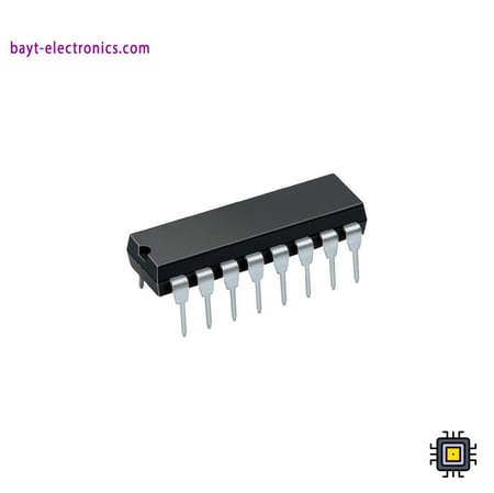 محول BCD إلى شاشة 7-سيجمنت - شريحة SN74LS47N